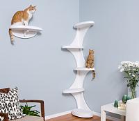 Cat Tree - the original picture that this project was based on. Cats not included in the actual build.