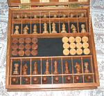 Mesquite/Curley Maple Chess Box 3